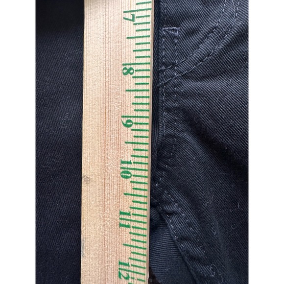 Levis 513 Slim Straight Fit Jeans Mens Denim SZ 31x30 Black Stretch Modern - Picture 8 of 10